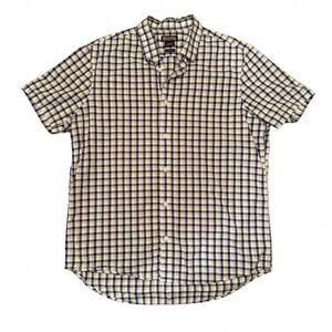 Michael Kors Tailored Fit Check Shirt Men’s Large 757F